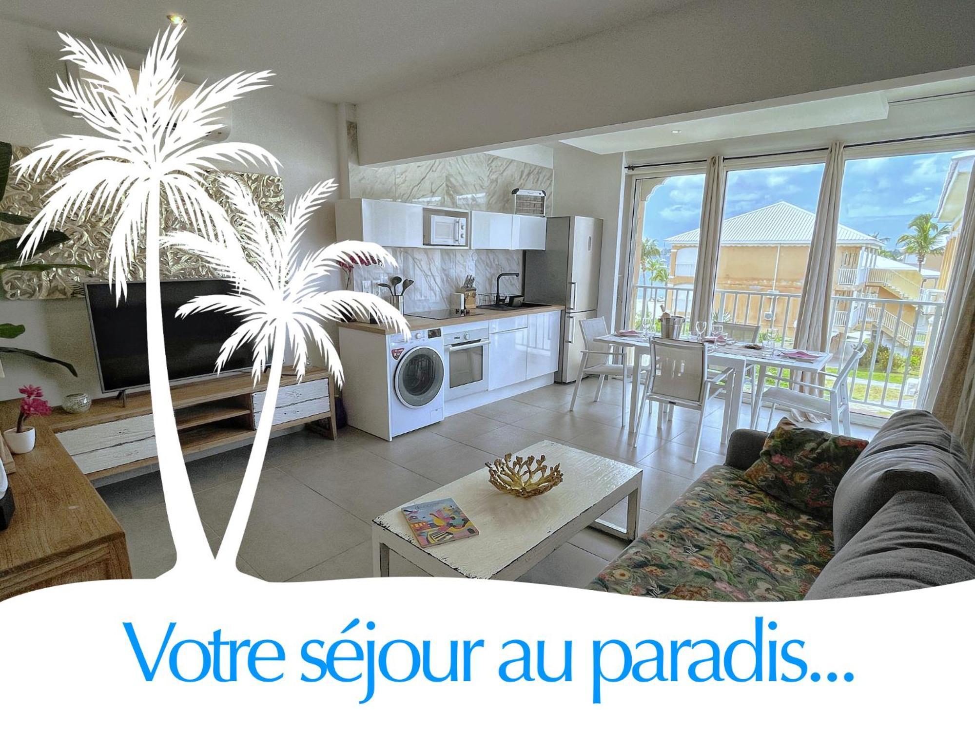 Studio Pieds Dans L'Eau Avec Vue Lagon Et Piscine Sandy Ground 外观 照片
